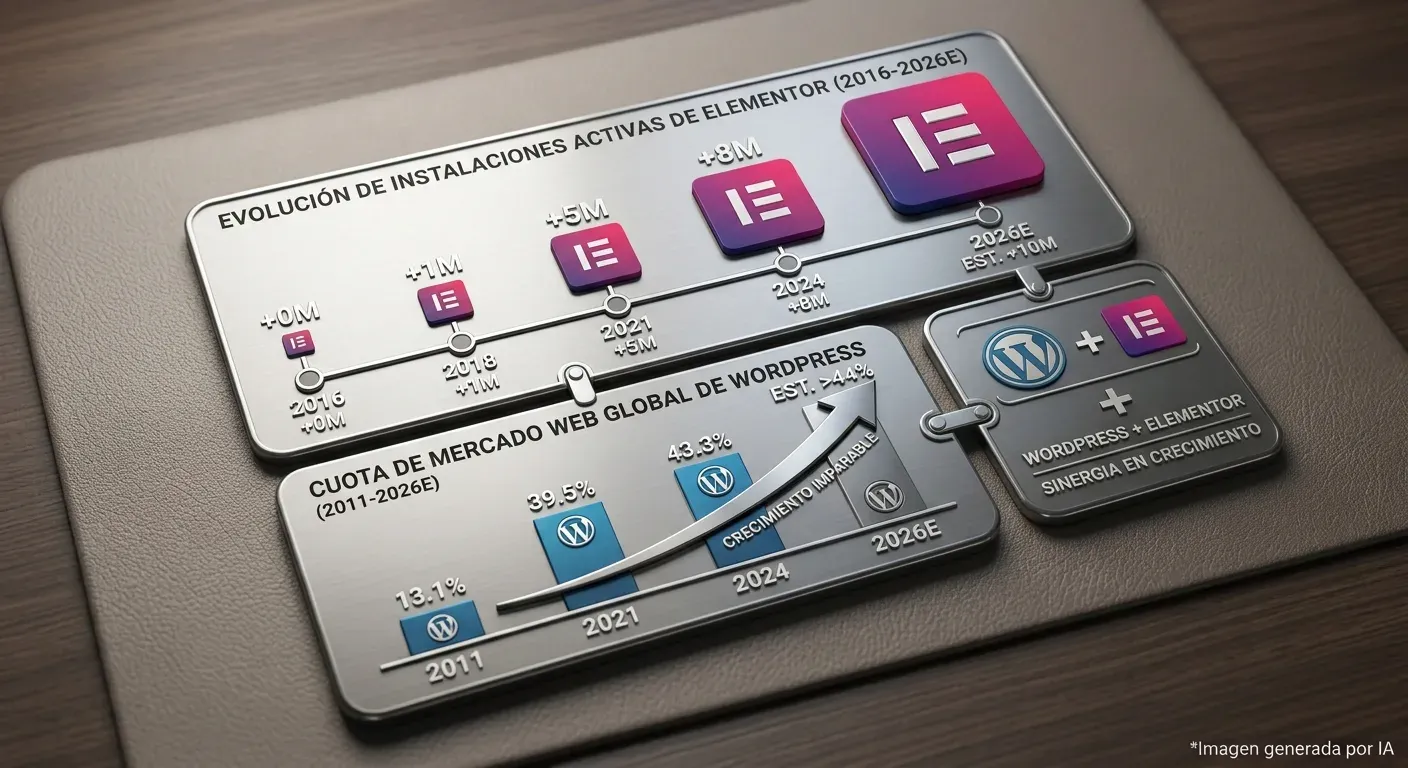 WordPress + Elementor: the most used option, but not always the best